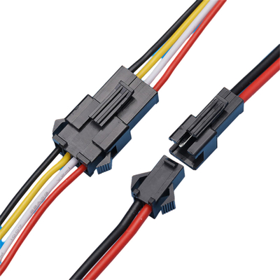 Μαύρες συνελεύσεις 2.5mm εναλλακτικές λύσεις 250mm καλωδίων καλωδίων χρώματος Jst SM πισσών μήκος