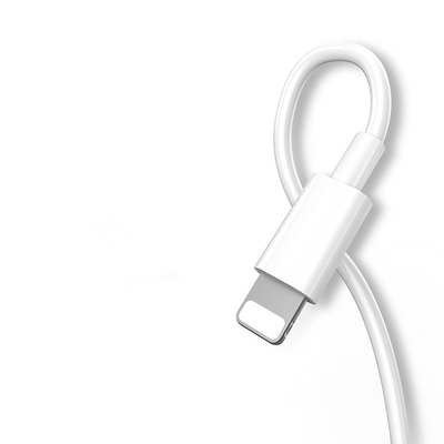 Καλώδιο 2.4A στοιχείων χρέωσης PVC USB ODM cOem για τη γρήγορη χρέωση Iphone