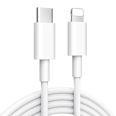 Καλώδιο 2.4A στοιχείων χρέωσης PVC USB ODM cOem για τη γρήγορη χρέωση Iphone