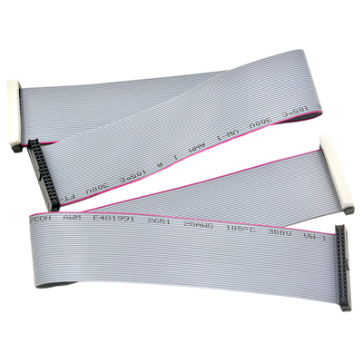 συνέλευση 04P IDC καλωδίων κορδελλών 2.0mm επίπεδη IDC σε 64P IDC για τον υπολογιστή αυτοκίνητο