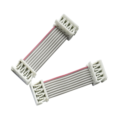UL2651 επίπεδα καλώδια κορδελλών 15cm μήκος 2.54mm γκρίζο χρώμα πισσών 1.27mm