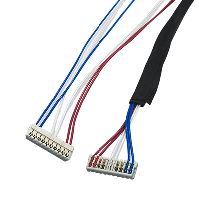 μετρητής λουριών AWG30 καλωδίων πισσών IDC 1.0mm με το συνδετήρα JST SSR IDC