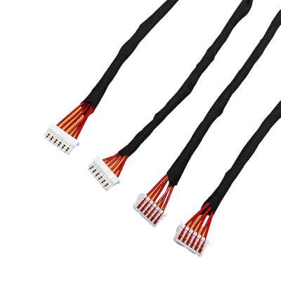 μετρητής λουριών AWG30 καλωδίων πισσών IDC 1.0mm με το συνδετήρα JST SSR IDC