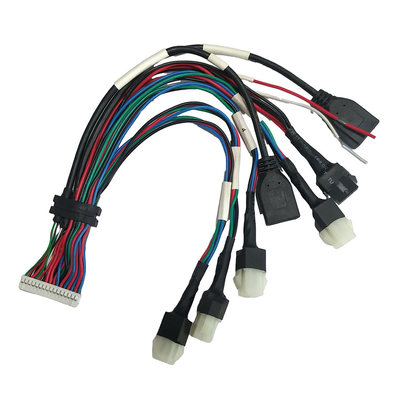 Crimp καλωδίων συνελεύσεων JST PH2.0 καλωδίων Overmolding κατοικίας ATX στέγαση στο θηλυκό USB2.0