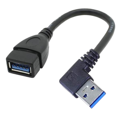 καλώδιο στοιχείων χρέωσης 2.4A USB, δικαίωμα ΕΠΆΝΩ κάτω από το αριστερό καλώδιο παροχής ηλεκτρικού ρεύματος επέκτασης γωνίας