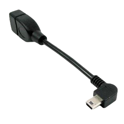 Μίνι καλώδιο στοιχείων χρέωσης OTG USB ένα θηλυκό στο αρσενικό Β για το αυτοκίνητο MP3 MP4