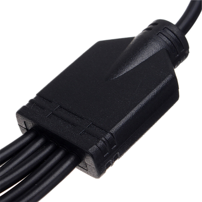 ακουστικό τηλεοπτικό καλώδιο Gamecube μήκους 1.8M, τηλεοπτικό AV καλώδιο του S για το τυχερό παιχνίδι της Nintendo