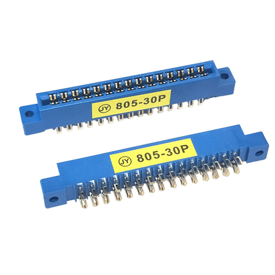 3.96MM 805 αυλάκωση συνδετήρων ακρών PCB σειράς 8P 72P PCI για τον εξοπλισμό μηχανημάτων