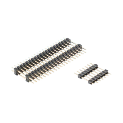 Χρυσή υποδοχή PCB Flash 2,0mm Pitch Through Hole Header 2,54mm Pitch Αρσενικό