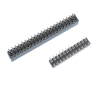 1.27mm Pitch SMT Pin Header PCB Connector Διπλή σειρά 4P έως 60P THT