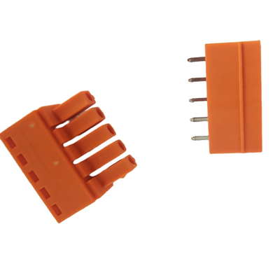 Χρωματιστό Plug Pcb Τερματικό Μπλοκ 3,5mm/3,81mm/5,0mm/5,08mm/7,5mm/7,62mm Στροφή
