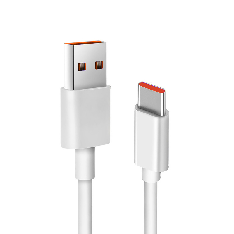 άσπρο καλώδιο 20V 3A 60W USB 3,1 στοιχείων χρέωσης χρώματος USB μήκους 1m για γρήγορα να χρεώσει