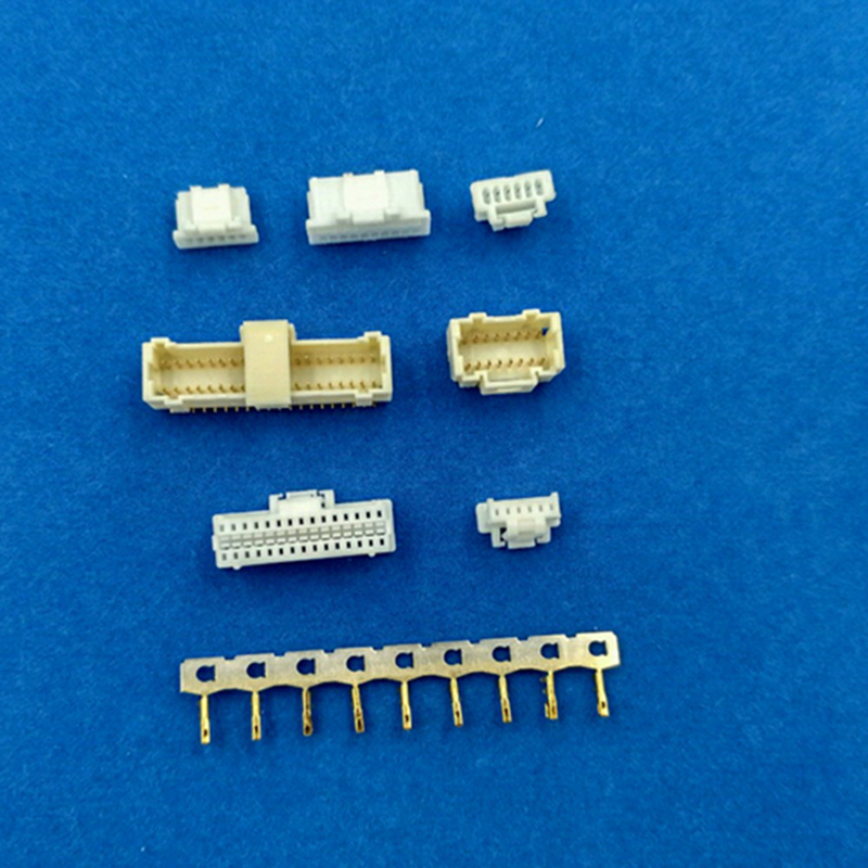 1.0mm Πιτς Wire To Board Connector Housing ισοδύναμο για το Molex 501189 με επαφή μεταλλικού PA66